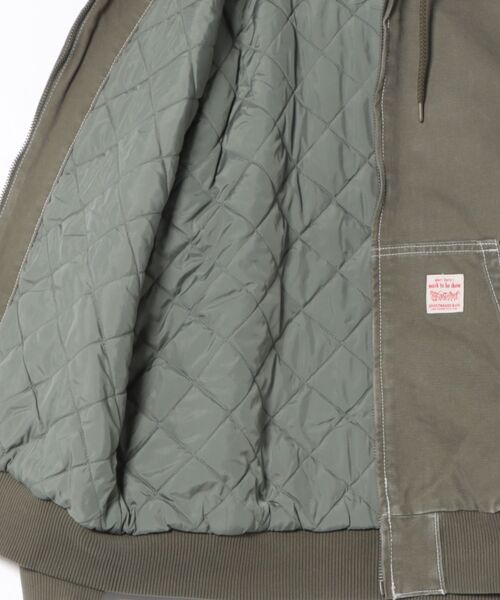 Levi's（リーバイス）の「WORKWEAR POTRERO デニム フーディー（ブルゾン・メンズ・グリーン・XL/L/M/S）」の12枚目の写真