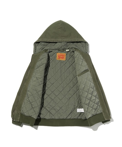 Levi's（リーバイス）の「WORKWEAR POTRERO デニム フーディー（ブルゾン・メンズ・グリーン・XL/L/M/S）」の9枚目の写真