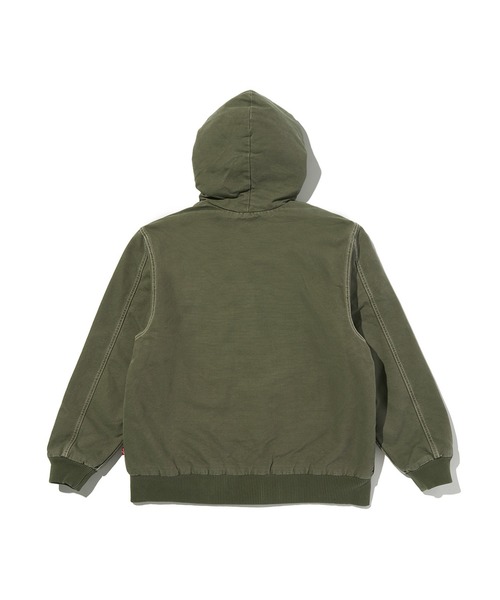 Levi's（リーバイス）の「WORKWEAR POTRERO デニム フーディー（ブルゾン・メンズ・グリーン・XL/L/M/S）」の4枚目の写真