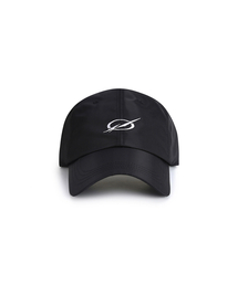 51%（フィフティーワンパーセント）の「Shiny white logo embroidery cap - black（キャップ）」