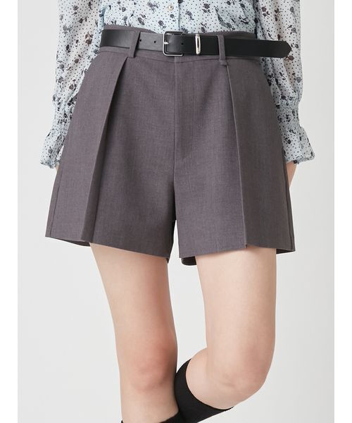 LILY BROWN(リリーブラウン)の「ベルトセットショートパンツ(その他パンツ・レディース・ダークネイビー/ベージュ/グレー/チャコールグレー・0/1)」の12枚目の写真