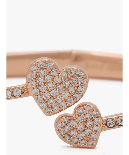 kate spade new york（ケイトスペード ニューヨーク）の「ユアーズ トゥルーリー パヴェ オープン ヒンジ カフ（バングル/リストバンド・レディース・その他・ONESIZE）」の3枚目の写真