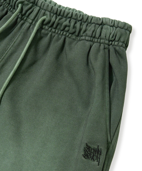 BROWNBREATH（ブラウンブレス）の「W TAG DIRTY SWEAT PANTS - KHAKI（スウェットパンツ・メンズ・その他・S/M）」の4枚目の写真
