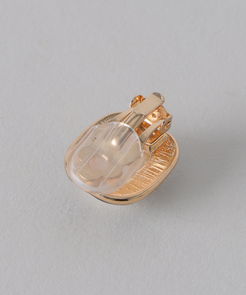 VERMEIL par iena(ヴェルメイユパーイエナ)の「MICHAEL NASH JEWELRY マイケルナッシュジュエリー エナメルパールイヤリング(イヤリング・レディース・ホワイト/ブラック・FREE)」の5枚目の写真