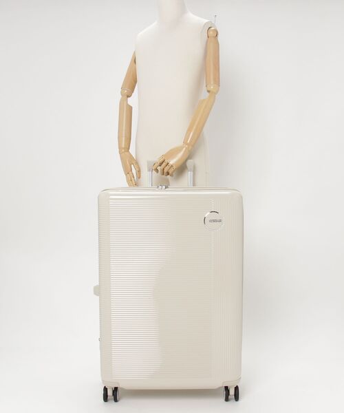 AMERICAN TOURISTER(アメリカンツーリスター)の「アメリカンツーリスター GEMINA PRO スピナー75/28 エキスパンダーTSA V2 チョークベージュ(スーツケース/キャリーバッグ・レディース・ピンクベージュ・L)」の10枚目の写真