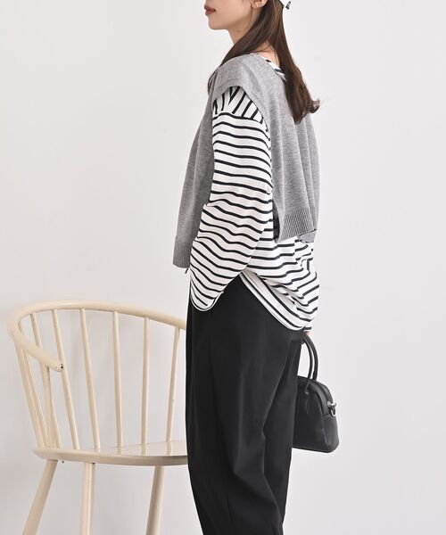 rps(アールピーエス)の「ストール(ストール/ショール・レディース・杢グレー/レッド/イエロー/グレイッシュベージュ/アイボリー/ブルー/ブラック/ピンク/グリーン/ラベンダー/ネイビー・フリー)」の20枚目の写真