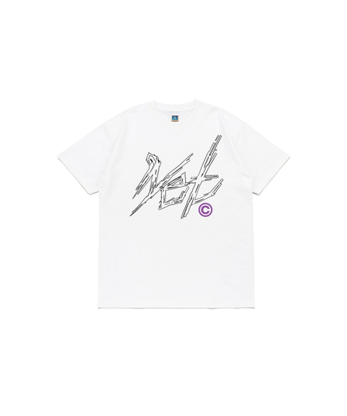 NET SOCIAL CLUB(ネットソーシャルクラブ)の「ネットコピーライト半袖Tシャツ(ホワイト)(Tシャツ/カットソー・レディース・ホワイト・S/M/L/XL)」の1枚目の写真