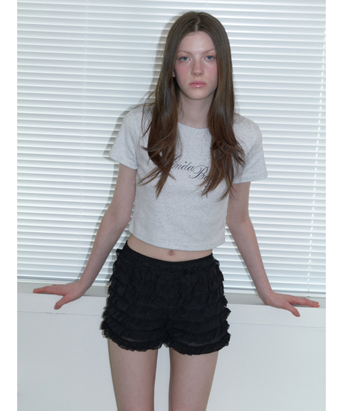 KINDABABY（カインダベイビー）の「lace bloomer shorts - black（その他パンツ・レディース・ブラック・FREE）」の2枚目の写真