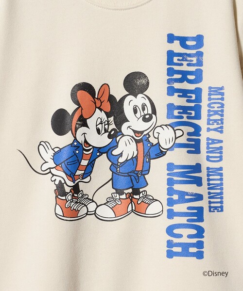 green label relaxing(グリーンレーベルリラクシング)の「【別注】<Disney>裏毛 プルオーバー / キッズ 140cm-160cm(スウェット・キッズ・オフホワイト/ロイヤルブルー・160cm/150cm/140cm)」の11枚目の写真