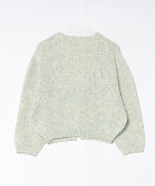 flower（フラワー）の「グリッターニットカーディガン（カーディガン/ボレロ・レディース・ミント/レモンイエロー・FREE）」の3枚目の写真