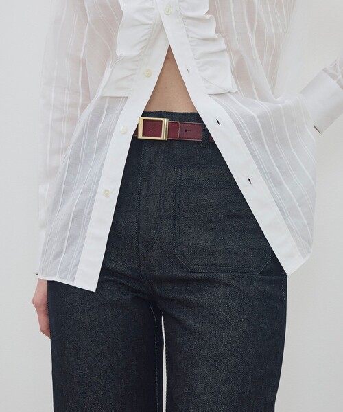 Maison Boinet リバーシブル ベルト（ベルト）｜MAISON BOINET