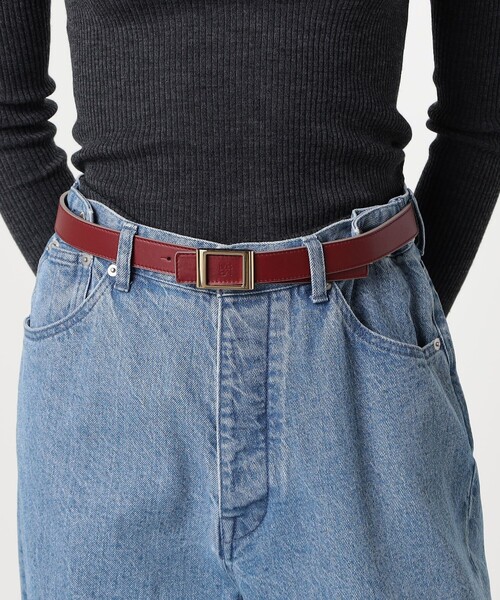 Maison Boinet リバーシブル ベルト（ベルト）｜MAISON BOINET