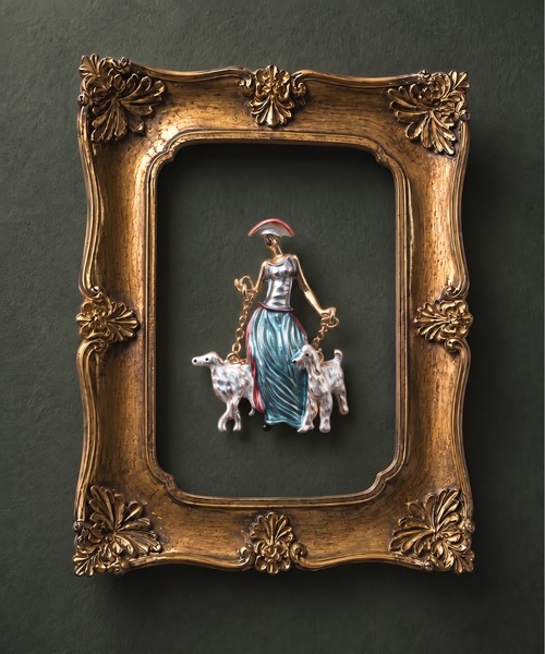 セール】Lady & Borzois Classic Brooch（ブローチ/コサージュ