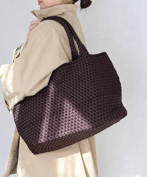 JOURNAL STANDARD（ジャーナルスタンダード）の「【SOL and SELENE/ソル アンド セレーネ】 Sky's The Limit - Large（トートバッグ・レディース・カーキ/ブラウン/キャメル・FREE）」の5枚目の写真