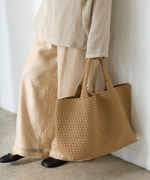 JOURNAL STANDARD（ジャーナルスタンダード）の「【SOL and SELENE/ソル アンド セレーネ】 Sky's The Limit - Large（トートバッグ・レディース・カーキ/ブラウン/キャメル・FREE）」の8枚目の写真