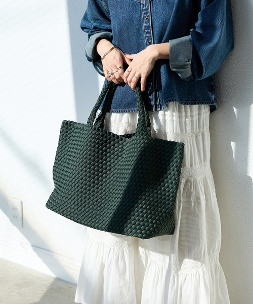 JOURNAL STANDARD（ジャーナルスタンダード）の「【SOL and SELENE/ソル アンド セレーネ】 Sky's The Limit - Large（トートバッグ・レディース・カーキ/ブラウン/キャメル・FREE）」の9枚目の写真