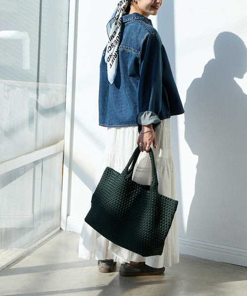 JOURNAL STANDARD（ジャーナルスタンダード）の「【SOL and SELENE/ソル アンド セレーネ】 Sky's The Limit - Large（トートバッグ・レディース・カーキ/ブラウン/キャメル・FREE）」の10枚目の写真