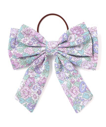 Tartine et Chocolat | 【日本製】【お揃い】リバティ(leontyne dream)プリントタナローンリボン型ヘアゴム(ヘアゴム)