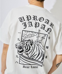 【ムラサキスポーツ限定】DEAR LAUREL/ディアローレル 半袖 Tシャツ ロゴ 和柄 刺繍 DL26S-2105