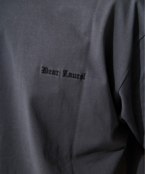 ムラサキスポーツ(ムラサキスポーツ)の「【ムラサキスポーツ限定】DEAR LAUREL/ディアローレル 半袖 Tシャツ ロゴ 和柄 刺繍 DL26S-2105(Tシャツ/カットソー・メンズ・ホワイト/ブラック/チャコールグレー・M/L)」の12枚目の写真