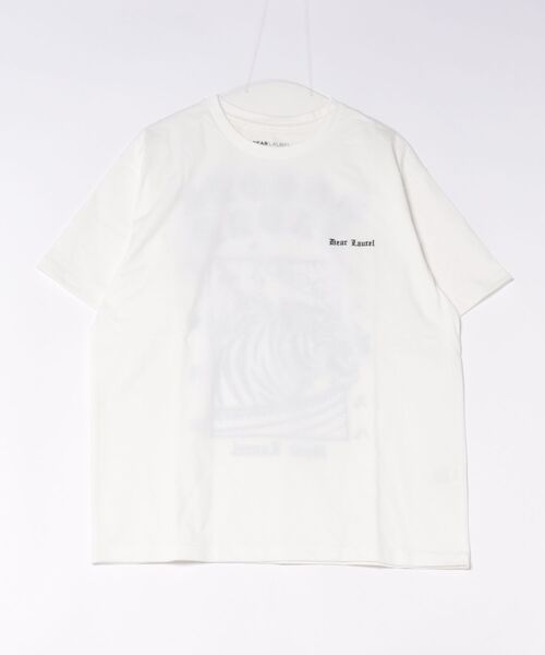 ムラサキスポーツ(ムラサキスポーツ)の「【ムラサキスポーツ限定】DEAR LAUREL/ディアローレル 半袖 Tシャツ ロゴ 和柄 刺繍 DL26S-2105(Tシャツ/カットソー・メンズ・ホワイト/ブラック/チャコールグレー・M/L)」の17枚目の写真