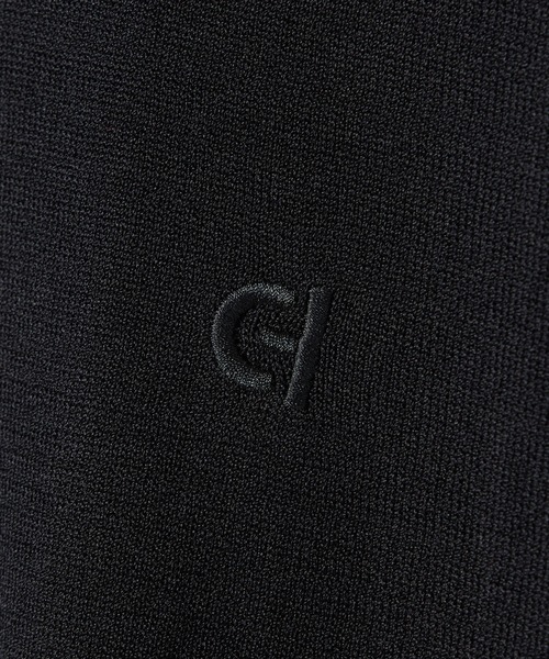MEN'S BIGI（メンズビギ）の「【COLE HAAN/コール ハーン】別注 ロゴ刺繍ニット半袖Tシャツ＜持続冷感＞（ニット/セーター・メンズ・ブラック/グレー/ホワイト・03/02/01/04）」の19枚目の写真