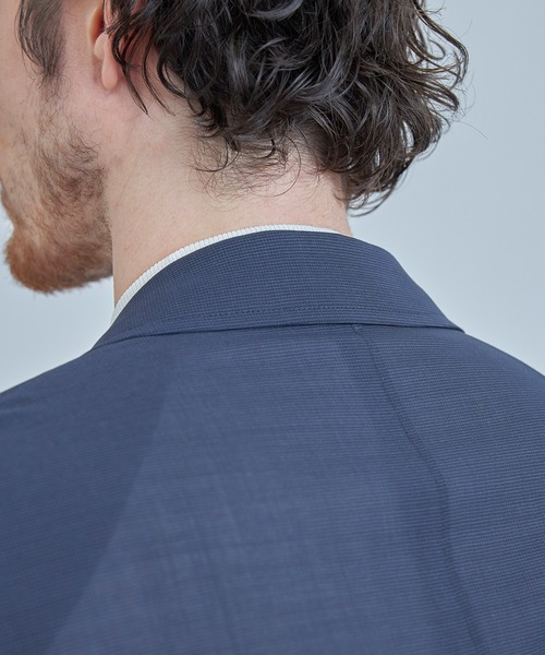 MEN'S BIGI（メンズビギ）の「【COLE HAAN/コール ハーン】別注 ロゴ刺繍ニット半袖Tシャツ＜持続冷感＞（ニット/セーター・メンズ・ブラック/グレー/ホワイト・03/02/01/04）」の9枚目の写真