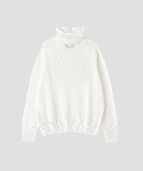 MARGARET HOWELL(マーガレットハウエル)の「LINEN COTTON KNITWEAR(ニット/セーター・レディース・ブラック/ホワイト系その他3・2)」の11枚目の写真