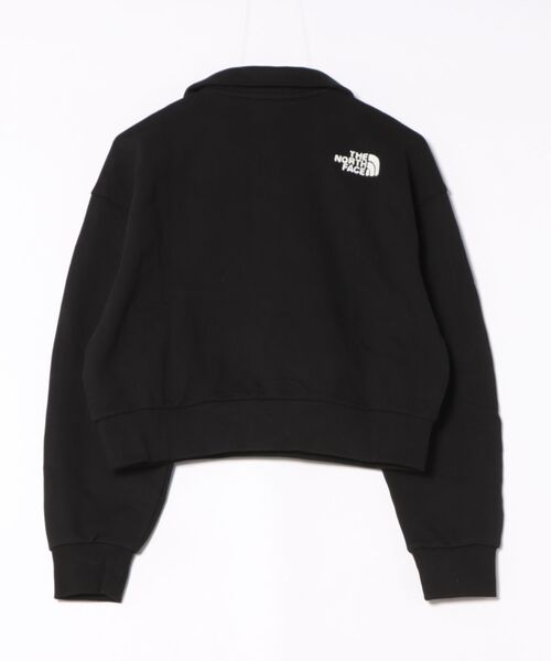 IO(イオ)(イオ)の「THE NORTH FACE/ザノースフェイス / COMFY HALF ZIP SWEATSHIRTS(スウェット・レディース・ブラック/グレー/ミント・SMALL/LARGE/MEDIUM)」の4枚目の写真