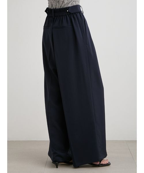 MIESROHE（ミースロエ）の「UVカットサテンワイドパンツ（その他パンツ・レディース・オリーブ/ダークネイビー/ホワイト・0/1）」の19枚目の写真