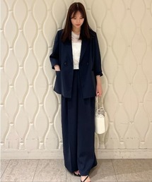ハイフォルムコクーンデニム（デニムパンツ）｜MIESROHE（ミースロエ