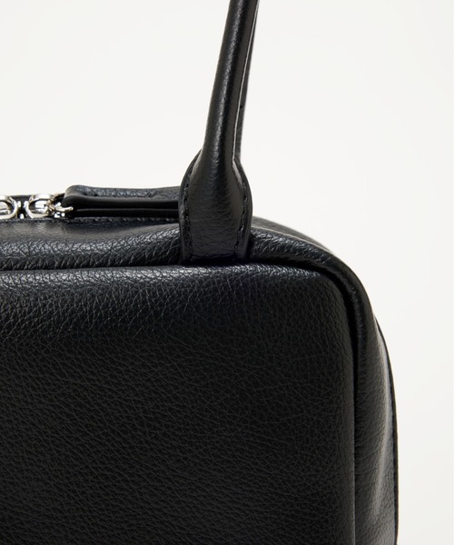 EFOLE(エフォル)の「【ZOZO限定】Square boston bag/スクエアボストンバッグ(ボストンバッグ・レディース・ブラウン/ブラック・FREE)」の6枚目の写真