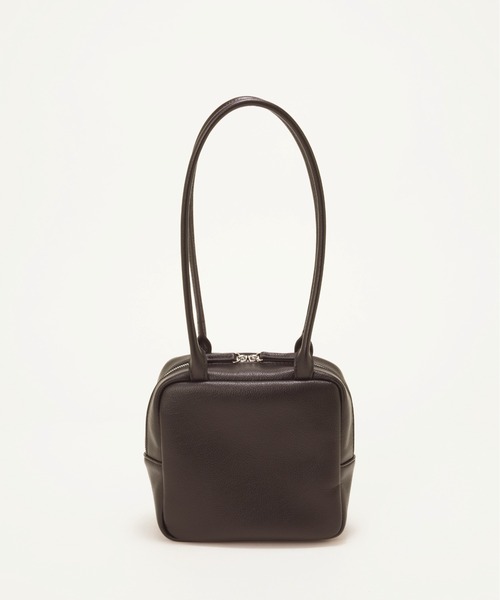 EFOLE(エフォル)の「【ZOZO限定】Square boston bag/スクエアボストンバッグ(ボストンバッグ・レディース・ブラウン/ブラック・FREE)」の8枚目の写真