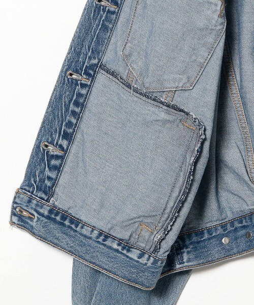 Levi's(リーバイス)の「LEVI’S(R) / 90S トラッカージャケット(デニムジャケット・レディース・ブルー系その他3・SMALL)」の5枚目の写真