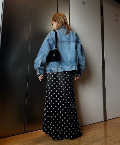 Levi's(リーバイス)の「LEVI’S(R) / 90S トラッカージャケット(デニムジャケット・レディース・ブルー系その他3・SMALL)」の4枚目の写真