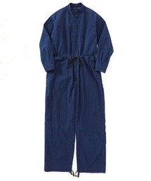 BLUE BLUE JAPAN（ブルーブルージャパン）の「ブークレーストライプ オールインワン（つなぎ/オールインワン）」