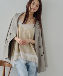 DISCOAT | 【Noka】レース使いキャミチュニック(キャミソール)