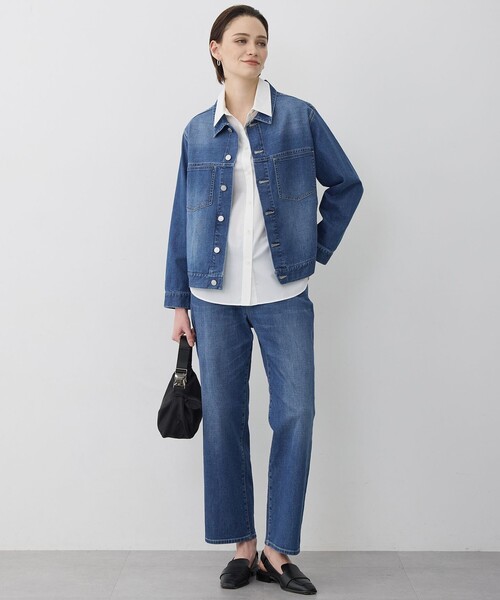 ICB（アイシービー）の「ライトストレッチデニム ストレートパンツ（その他パンツ・レディース・ブルー系・23/24/25/26/27）」の21枚目の写真