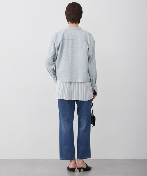 ICB（アイシービー）の「ライトストレッチデニム ストレートパンツ（その他パンツ・レディース・ブルー系・23/24/25/26/27）」の12枚目の写真