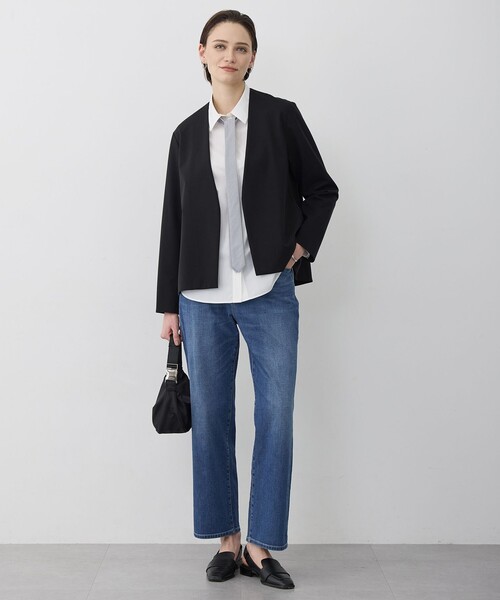 ICB（アイシービー）の「ライトストレッチデニム ストレートパンツ（その他パンツ・レディース・ブルー系・23/24/25/26/27）」の9枚目の写真