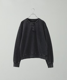CALLNE（カルネ）の「【CALLNE】 Vintage Henley Neck Sweat   / ヴィンテージヘンリーネックスウェット（スウェット）」