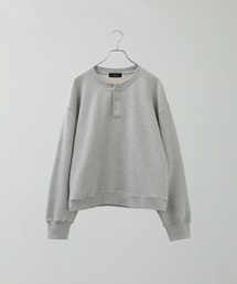 CALLNE（カルネ）の「【CALLNE】 Vintage Henley Neck Sweat   / ヴィンテージヘンリーネックスウェット（スウェット）」