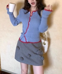 almo | 【LAMPOON】パイピングステッチカーディガン(カーディガン/ボレロ)