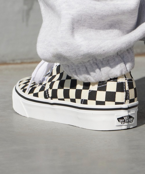 VANS（バンズ）の「VANS/ヴァンズ AUTHENTIC チェッカーフラッグ オーセンティック スニーカー 秋 秋服 2026年秋冬（スニーカー・メンズ・チェック・5/7/8h/9h/6h/5h/6/8/10/9）」の12枚目の写真