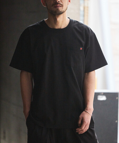 RED KAP（レッドキャップ）の「RED KAP/レッドキャップ 別注 2P クルーネック ショートスリーブ ワンポイントロゴ ポケットTee/2枚セット（Tシャツ/カットソー・メンズ・ブラック/その他9/ライトグレー/ホワイト・MEDIUM/X-LARGE/SMALL/LARGE）」の11枚目の写真