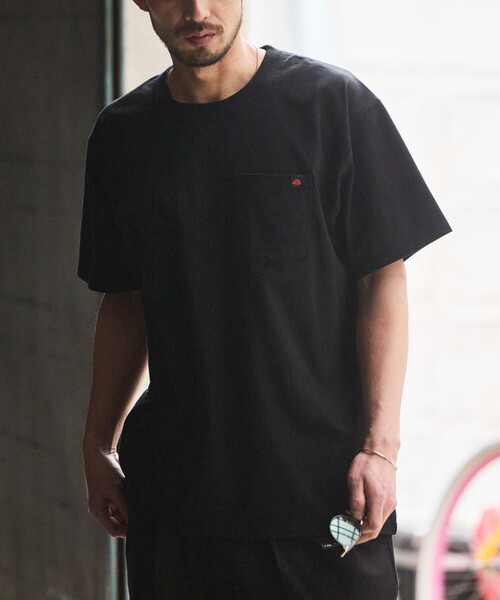 RED KAP（レッドキャップ）の「RED KAP/レッドキャップ 別注 2P クルーネック ショートスリーブ ワンポイントロゴ ポケットTee/2枚セット（Tシャツ/カットソー・メンズ・ブラック/その他9/ライトグレー/ホワイト・MEDIUM/X-LARGE/SMALL/LARGE）」の12枚目の写真