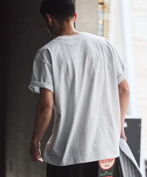 RED KAP（レッドキャップ）の「RED KAP/レッドキャップ 別注 2P クルーネック ショートスリーブ ワンポイントロゴ ポケットTee/2枚セット（Tシャツ/カットソー・メンズ・ブラック/その他9/ライトグレー/ホワイト・MEDIUM/X-LARGE/SMALL/LARGE）」の16枚目の写真