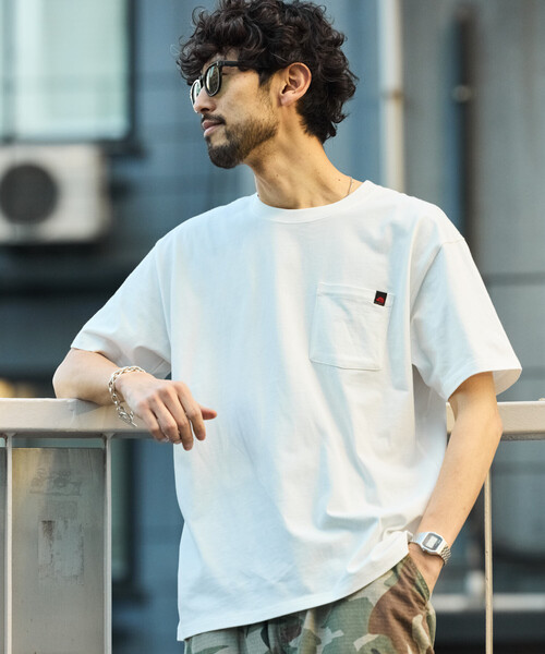 RED KAP（レッドキャップ）の「RED KAP/レッドキャップ 別注 2P クルーネック ショートスリーブ ワンポイントロゴ ポケットTee/2枚セット（Tシャツ/カットソー・メンズ・ブラック/その他9/ライトグレー/ホワイト・MEDIUM/X-LARGE/SMALL/LARGE）」の21枚目の写真