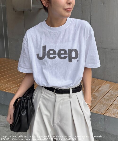 GOOD ROCK SPEED（グッドロックスピード）の「〈GOOD ROCK SPEED〉Jeep Tシャツ（Tシャツ/カットソー・レディース・ホワイト/ブラック・FREE）」の4枚目の写真