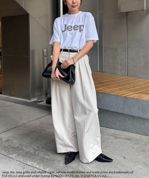 GOOD ROCK SPEED（グッドロックスピード）の「〈GOOD ROCK SPEED〉Jeep Tシャツ（Tシャツ/カットソー・レディース・ホワイト/ブラック・FREE）」の10枚目の写真